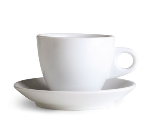 "PORTOFINO" Cappuccino cups - white